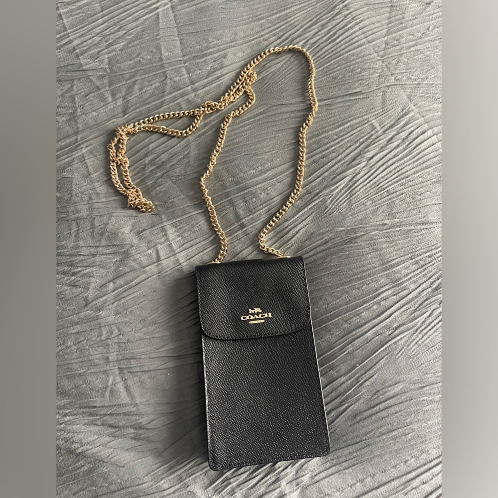 Coach crossbody phone purse